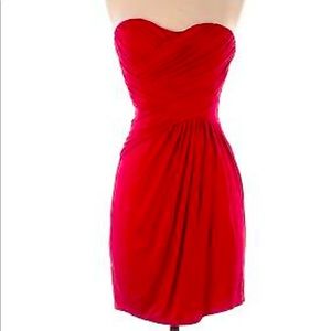 Express short red dress